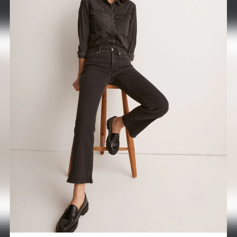 Kick out crop jean Starkey wash